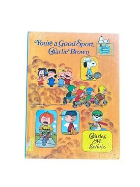 Peanuts, You're a Good Sport Charlie Brown by Charles M. Schulz, HC 1st Ed. 1976